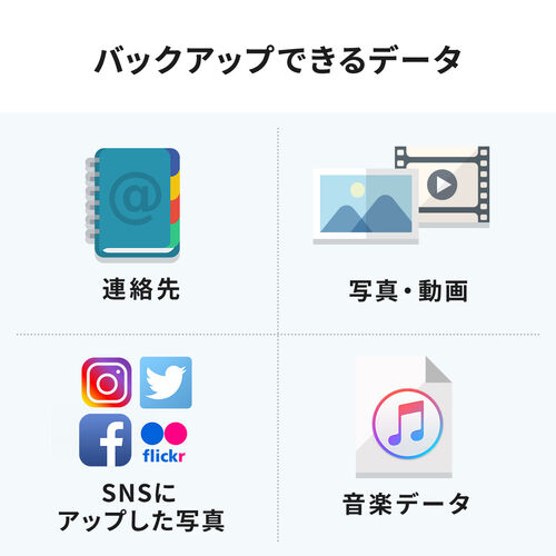 Qubii Pro iPhone iPad iOS 自動バックアップ（USB A・microSDカードリーダー機能・容量不足解消・ローズゴールド）