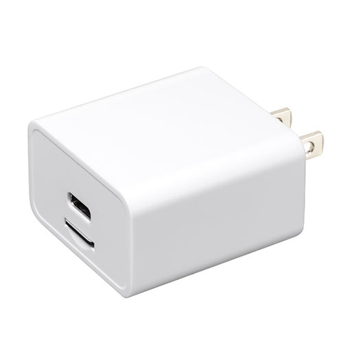 バックアップ付きAC充電器 充電器 iPhone iPad AC一体型 microSD