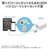 バックアップ付きAC充電器 充電器  iPhone iPad AC一体型 microSD保存 Type-C接続
