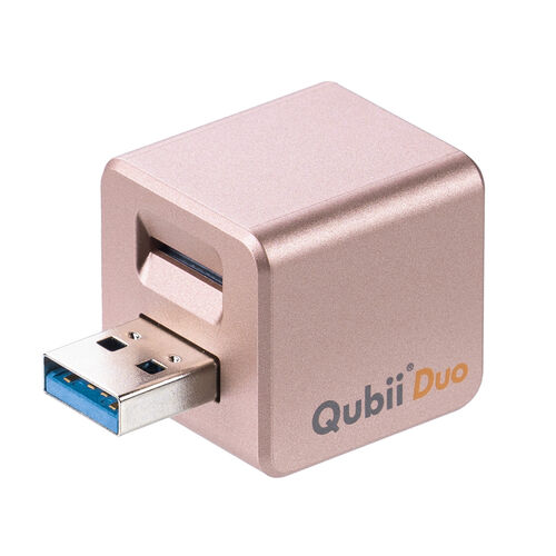 Qubii Duo ローズゴールド　USB-A Amazon | Maktar Qubii Duo USB Type C ローズゴールド (18W USB