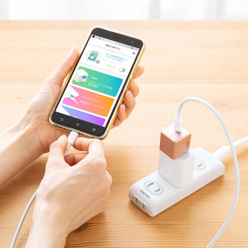 Qubii Duo Type-C接続 iPhone iPad iOS Android 自動