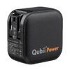 Qubii Power（USB-C バックアップ ＆ 急速充電・PD45W・iPhone/Android 対応・microSD・カードリーダー・写真保存・10年保証・ブラック）