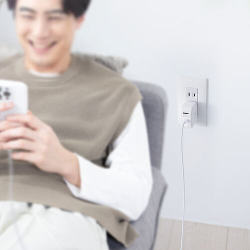 Qubii Power（USB-C・バックアップ ＆ 急速充電・iPhone対応・Android対応・microSD保存・カードリーダー・10年保証・ホワイト）