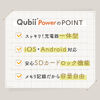 Qubii Power SE（USB-C・バックアップ ＆ 急速充電・PD30W・iPhone対応・Android 対応・microSD保存・カードリーダー・10年保証・ホワイト）