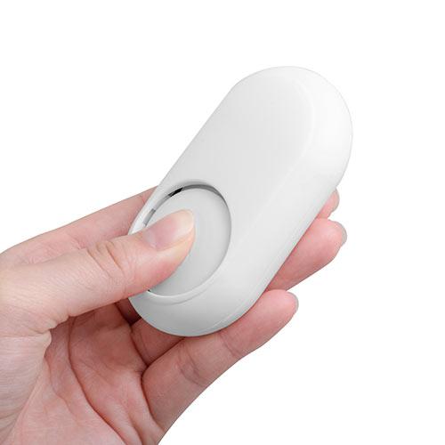 ワイヤレスチャイム（玄関・介護・送信機単体・増設用・最大50m・電池