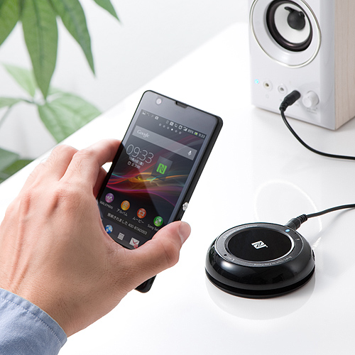 Bluetoothレシーバー（音楽・通話対応・NFC接続）