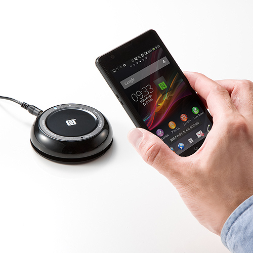 Bluetoothレシーバー（音楽・通話対応・NFC接続）