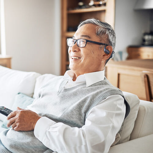 ワイヤレス テレビ用 イヤホン（簡単操作・ペアリング不要・置くだけ充電・耳を塞がない・オープンイヤー・手元スピーカー・ヘッドセット・低遅延・高齢者・オーディオ送信機・トランスミッター）