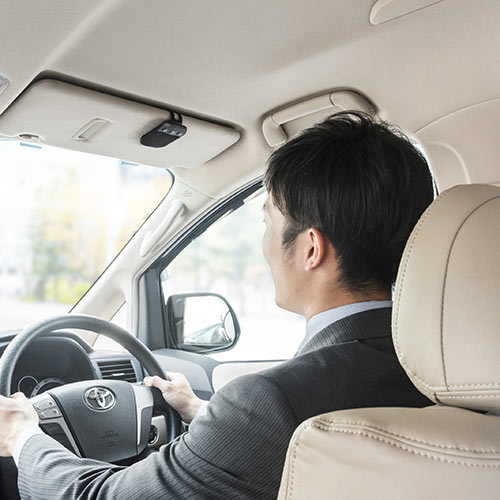 車載Bluetoothハンズフリーキット（iPhone・スマートフォン対応・振動検知搭載・通話・音楽対応）