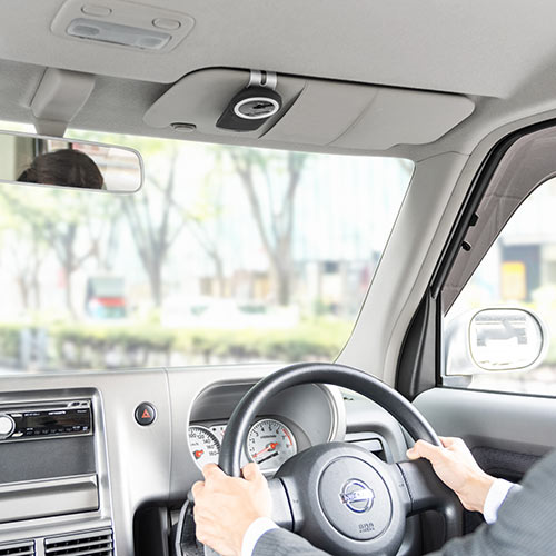 車載Bluetoothスピーカー（ハンズフリー・通話・音楽対応・Bluetooth4.1・高音質・3W）