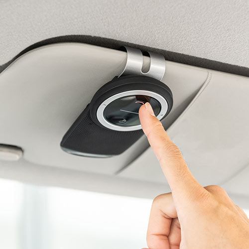 車載Bluetoothスピーカー（ハンズフリー・通話・音楽対応・Bluetooth4.1・高音質・3W）