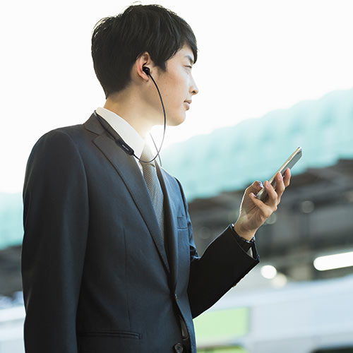 Bluetoothイヤホン(ネックバンドタイプ・IPX5・ランニング・ウォーキング・軽量・通話対応)