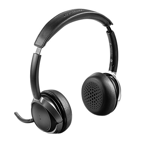 Bluetoothヘッドセット（ワイヤレスヘッドセット・両耳タイプ・オーバーヘッド・全指向性マイク・在宅勤務・コールセンター）