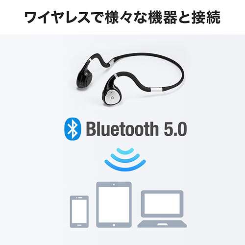 ヘッドセット（骨伝導・ながら聴きイヤホン・デュアルマイク搭載・bluetooth・IPX5・WEB会議・折りたたみ式・外耳炎防止）