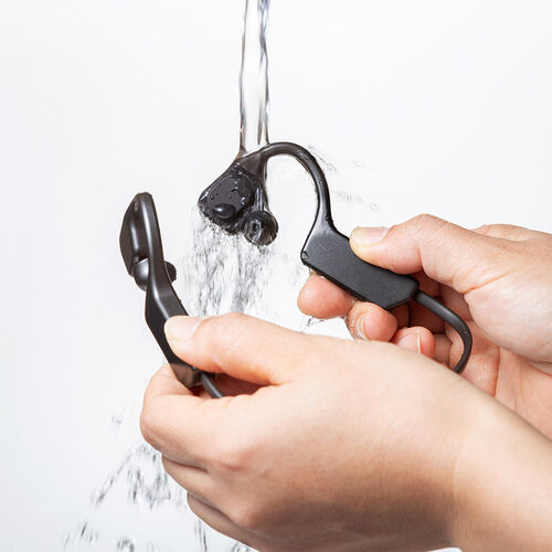 骨伝導イヤホン（Bluetooth・オープンイヤーイヤホン・空気伝導・ヘッドセット・外付けマイク・IP56・防水・軽量・高音質・ワイヤレス・無線・運動・人気・おすすめ） BTSH025