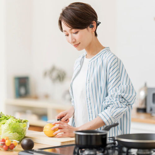 骨伝導イヤホン（Bluetooth・オープンイヤーイヤホン・空気伝導・ヘッドセット・外付けマイク・IP56・防水・軽量・高音質・ワイヤレス・無線・運動・人気・おすすめ） BTSH025