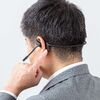 Bluetoothヘッドセット（オープンイヤー・単一指向性マイク・クレードル 充電台・ENCノイズキャンセル・無線・軽量・通話・ブラック）