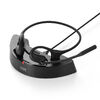 Bluetoothヘッドセット（オープンイヤー・単一指向性マイク・クレードル 充電台・ENCノイズキャンセル・無線・軽量・通話・ブラック）