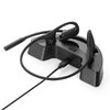 Bluetoothヘッドセット（オープンイヤー・単一指向性マイク・クレードル 充電台・ENCノイズキャンセル・無線・軽量・通話・ブラック）