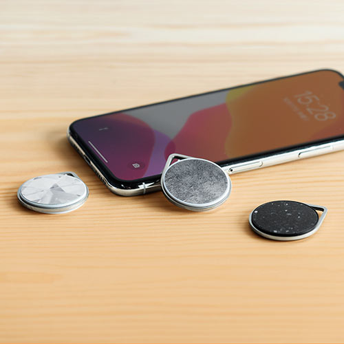 スマートタグ（biblle LiTE ・忘れ物防止・紛失防止・電池式・IP66・見守り・探し物・鍵・スマホ・シルバー）