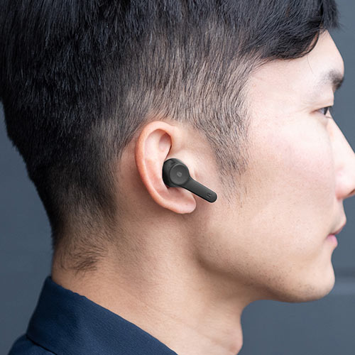 Bluetoothイヤホン（完全ワイヤレス・無線・防水規格IPX4・片耳使用対応・ケース付）