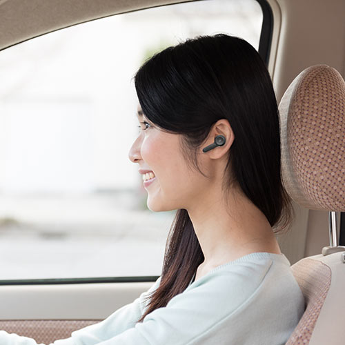 Bluetoothイヤホン（完全ワイヤレス・無線・防水規格IPX4・片耳使用対応・ケース付）