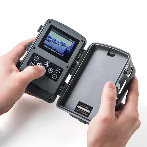 防犯カメラ（屋外・屋内・トレイルカメラ・防水・工事不要・動画・静止画・視赤外線LED）