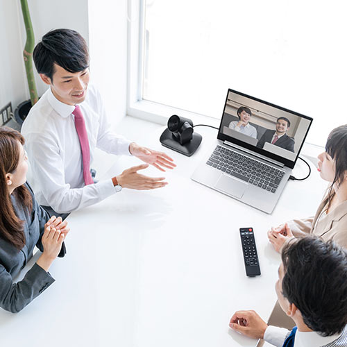 Webカメラ（広角・マイク・USB・リモコン・自動追尾・Zoom・Skype・会議・テレワーク）