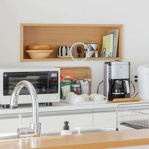 防犯カメラ｜超小型・屋内・夜間撮影・広角120°・持ち運び・見守り