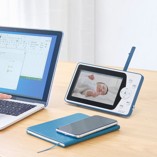 見守りカメラ（モニター付き・無線・インターネット不要・Wi-Fiなし・ベビーモニター・赤ちゃん・高齢者・ペット・HD画質・暗視・双方向会話）