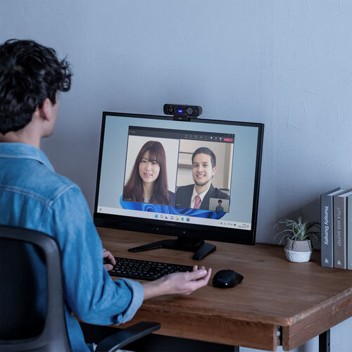 WEBカメラ（オートフォーカス・TOFセンサー・スピーカー・ノイズキャンセルマイク・3in1タイプ・三脚対応・200万画素）