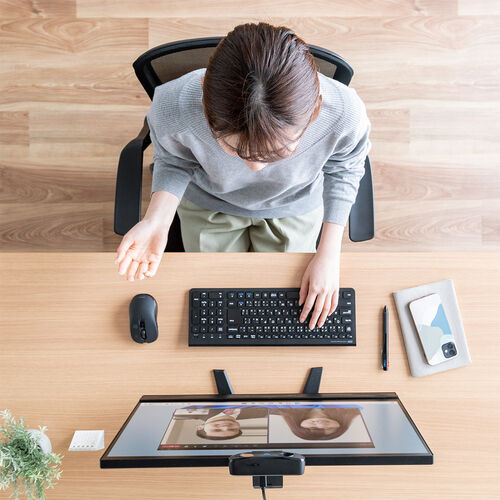 WEBカメラ（オートフォーカス・TOFセンサー・スピーカー・ノイズキャンセルマイク・3in1タイプ・三脚対応・200万画素）