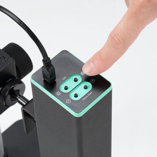 マイクロスコープ（デジタル顕微鏡・オートフォーカス・4K対応・スタンド付・Win専用） CAM106