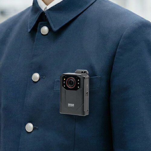 ボディカメラ（防水規格IP68・赤外線暗視対応・200万画素・3200×1800・マグネット取付・クリップ取付・広角140度）