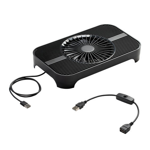 ルーター冷却スタンド｜静音USBファン・HDD/SSD対応・ドッキング