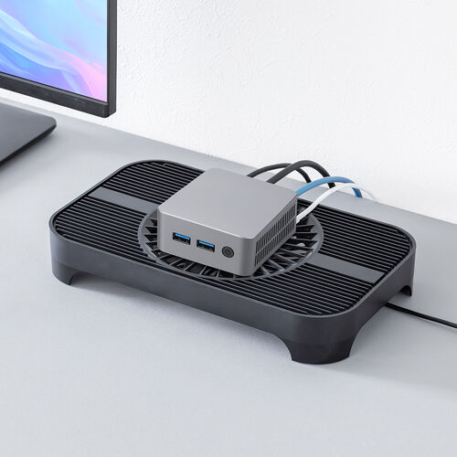 ルーター冷却スタンド｜静音USBファン・HDD/SSD対応・ドッキングステーション