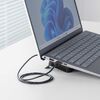 【アウトレット】ペルチェ冷却クーラー（小型・タブレット /ノートパソコンクーラー・冷却台・17インチ対応・USB給電・静音・角度調整・スタンド付き・ブラック）