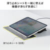 【アウトレット】ペルチェ冷却クーラー（小型・タブレット /ノートパソコンクーラー・冷却台・17インチ対応・USB給電・静音・角度調整・スタンド付き・ブラック）