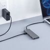 USB-C モバイルドッキングステーション（8-in-1・HDMI・フルHD・2画面・PD100W・急速充電・SD/microSDカードリーダー・USB-A・5Gbps・USBハブ・薄型）