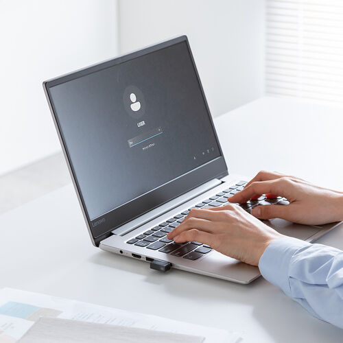 指紋認証リーダー（USB・パソコン・Windows Hello・Windows11/10対応・指紋最大10件登録・360°タッチ・おすすめ） FPRD2