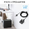 指紋認証リーダー（PC用・USB接続・MoC搭載・Windows Hello・Windows11/10対応・指紋最大10件登録・情報漏洩対策）