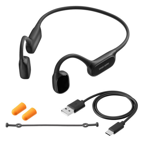 骨伝導集音器 両耳｜ワイヤレス・軽量・かんたん操作・耳に入れない・充電式