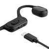 集音器（骨伝導・両耳・かんたん操作・左右音量調整・USB充電式・ノイズ除去・軽量・ワイヤレス・高齢者・敬老の日・プレゼント）