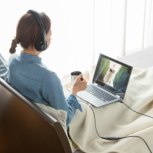 USBヘッドセット ヘッドホン ノイズキャンセリングマイク 両耳 有線 テレワーク コールセンター Zoom/Microsoft Teams/PS4/PS5対応