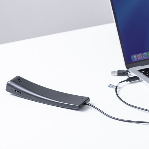 USBハンドセット(USB受話器・音量調節可能・Zoom/ Microsoft Teams/Google Meet・Windows/Mac・軽量・ケーブル1.2ｍ・無（全）指向性）