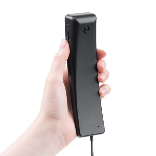 USBハンドセット(USB受話器・音量調節可能・Zoom/ Microsoft Teams/Google Meet・Windows/Mac・軽量・ケーブル1.2ｍ・無（全）指向性）