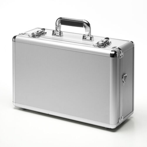 ワイヤレスガイドシステム収納ケース（EZ4-HSGS002/MM-WGS6用・キャリングケース・アルミケース・鍵付・ショルダーベルト付）