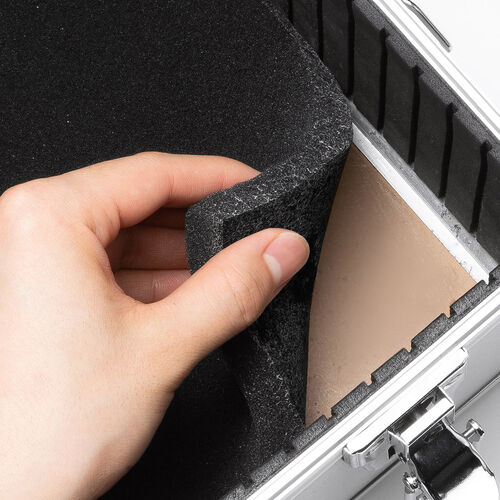 ワイヤレスガイドシステム収納ケース（EZ4-HSGS002/MM-WGS6用・キャリングケース・アルミケース・鍵付・ショルダーベルト付）