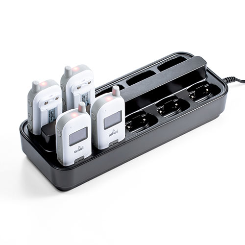 400-HSGS002専用充電ステーション（ツアーガイド充電クレードル・10台用）