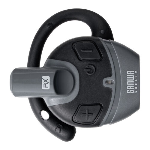 ワイヤレスガイドシステム（子機・ガイド用イヤホンマイク・ツアーガイドシステムマイク・単方向通信・1チャンネル最大100台接続・工場見学・旅行・団体・インカム・無線・軽量）